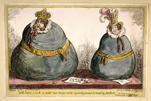 Ah! Sure such a pair was never seen so justly formed to meet by nature by George Cruikshank